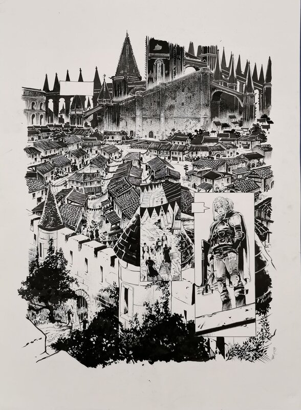 For sale - Dimitri Armand, Convoyeur tome 2 planche 31 - Comic Strip