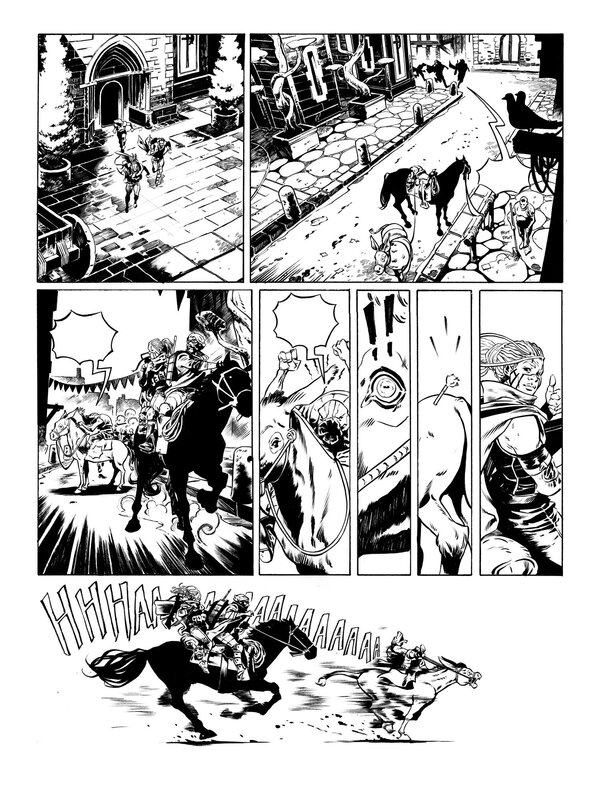 For sale - Dimitri Armand, Convoyeur tome 2 planche 47 - Comic Strip
