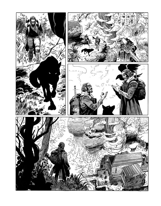 For sale - Dimitri Armand, Convoyeur tome 3 planche 37 - Comic Strip