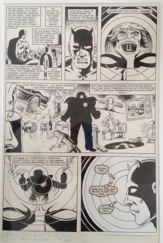 Daredevil 235 by Steve Ditko, Dan Bulanadi - Comic Strip