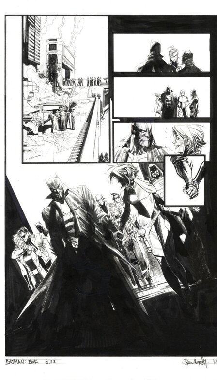 Sean Murphy, Batman bwk#8 page 22 - Planche originale