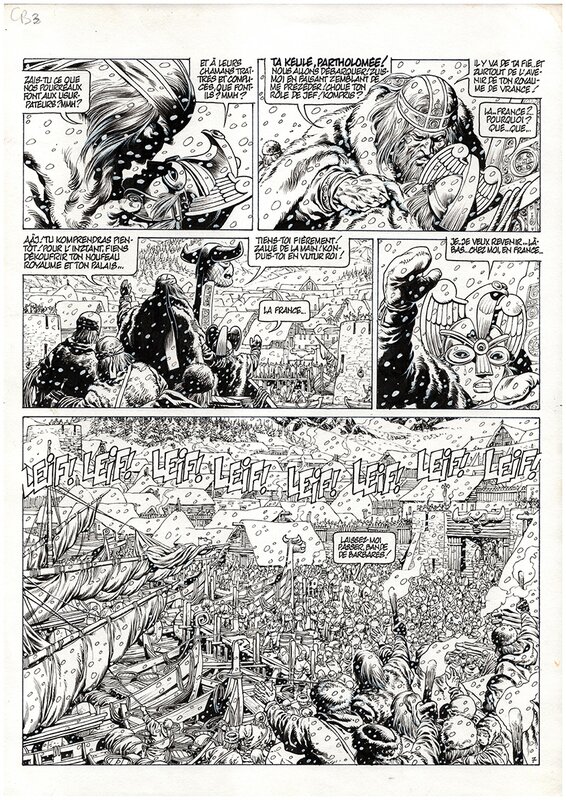 Jean-Yves Mitton, Chroniques Barbares Tome 3 - Comic Strip