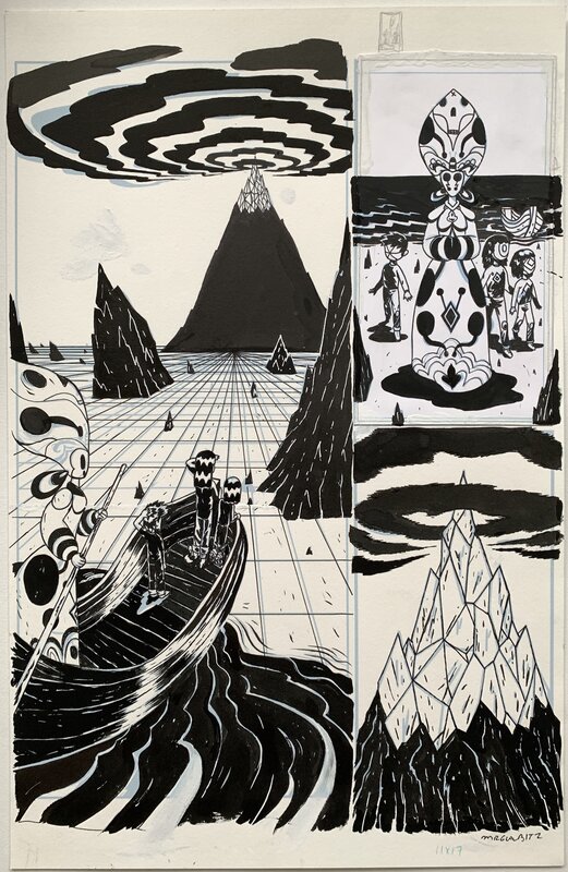 Charles Glaubitz - Starseeds 3 - Planche originale