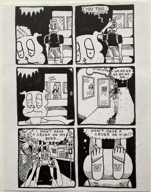 Alex Graham (2), Graham, Alex - Dog Biscuits - p020 - Planche originale