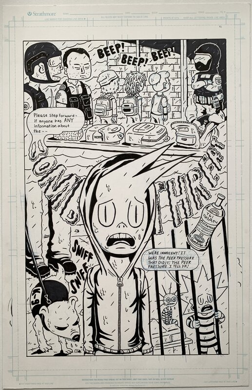 Grinberg, Sam - Scumburbia Issue Two - p16 - Planche originale