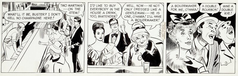 Alex Kotzky, Apartment 3-G - 17 Octobre 1966 - Comic Strip