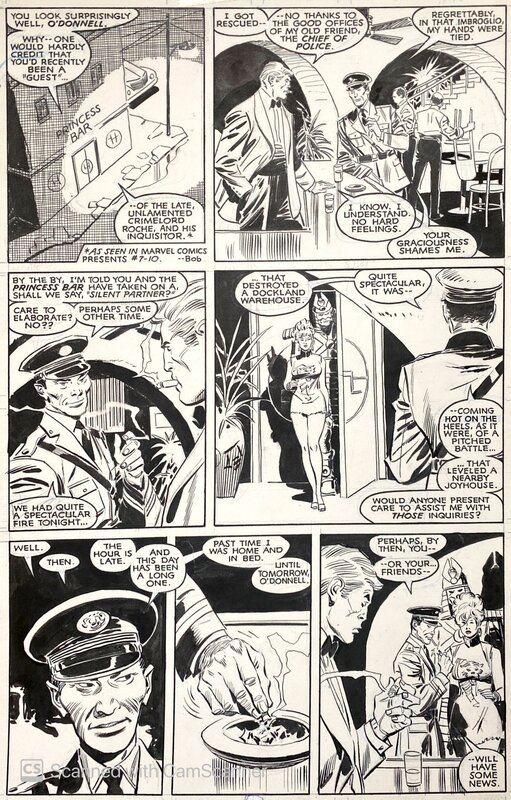 John Buscema, Al Williamson, Wolverine (vol.2) - The Black Blade - Issue 3 p4 - Planche originale