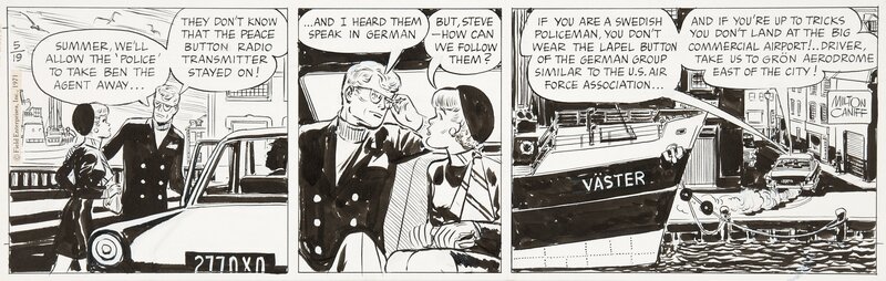 Milton Caniff, Steve Canyon - 19 Mai 1971 - Comic Strip