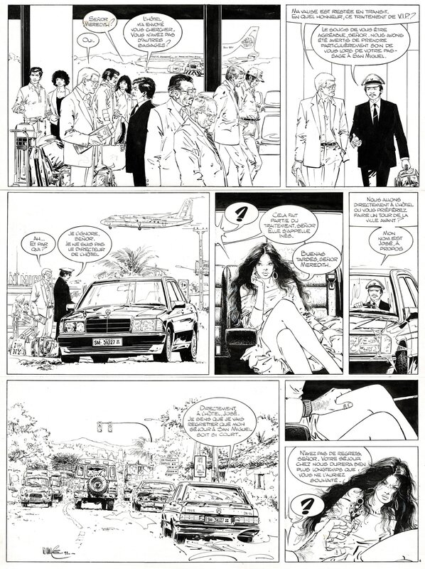 William Vance, Jean Van Hamme, XIII - Pour Maria - T9 p.4 - Comic Strip
