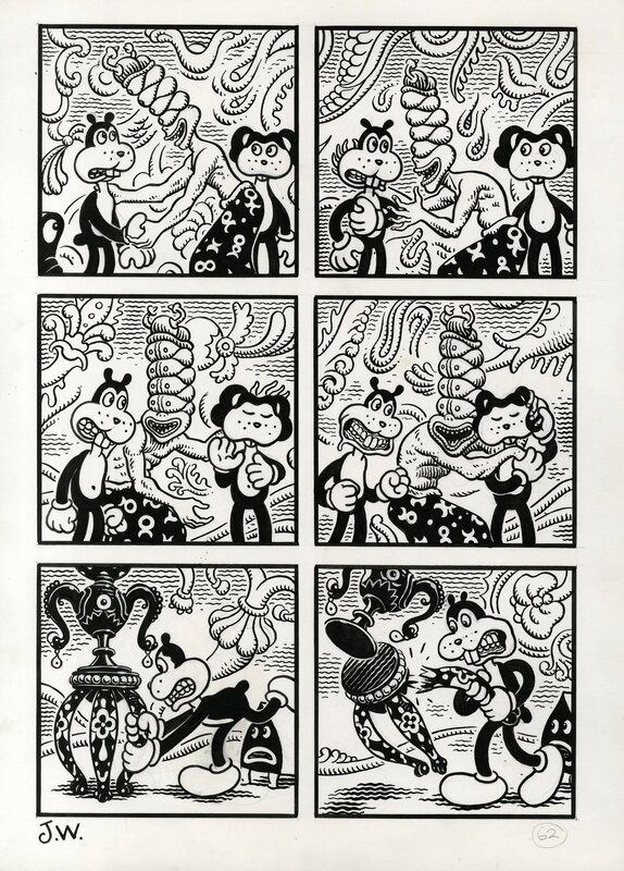 Fran, pg. 62 by Jim Woodring - Comic Strip