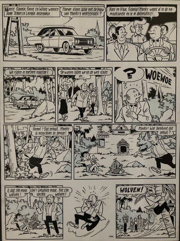 Willy Vandersteen, Suske en Wiske / Bob et Bobette - De Junglebloem - Comic Strip