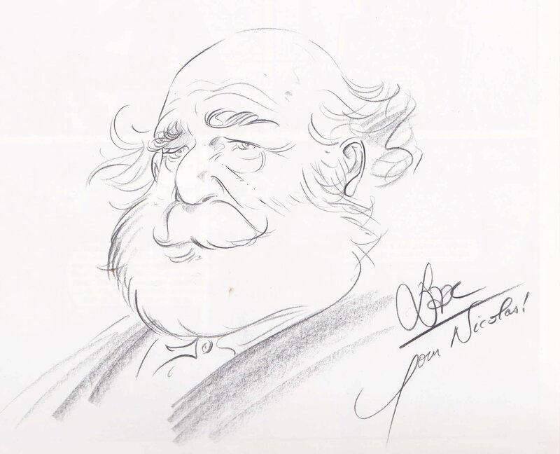 La fille aux ibis par Lax - Dédicace