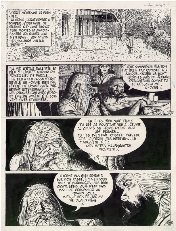 For sale - Claude Auclair, Simon du fleuve 5 - City N.W. N°3 - (1978) - Comic Strip