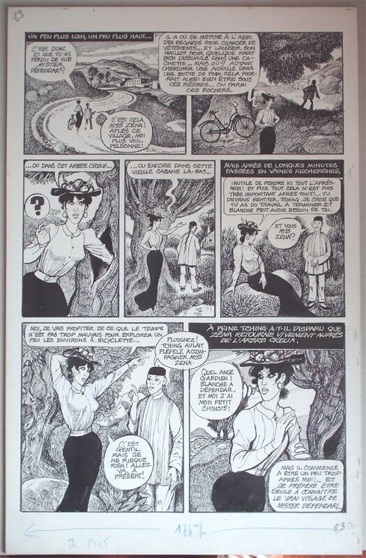 Pichard - Blanche Epiphanie page - Comic Strip