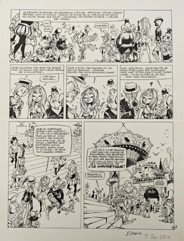 Dany - La caravelle de n'importe où p4 - Comic Strip