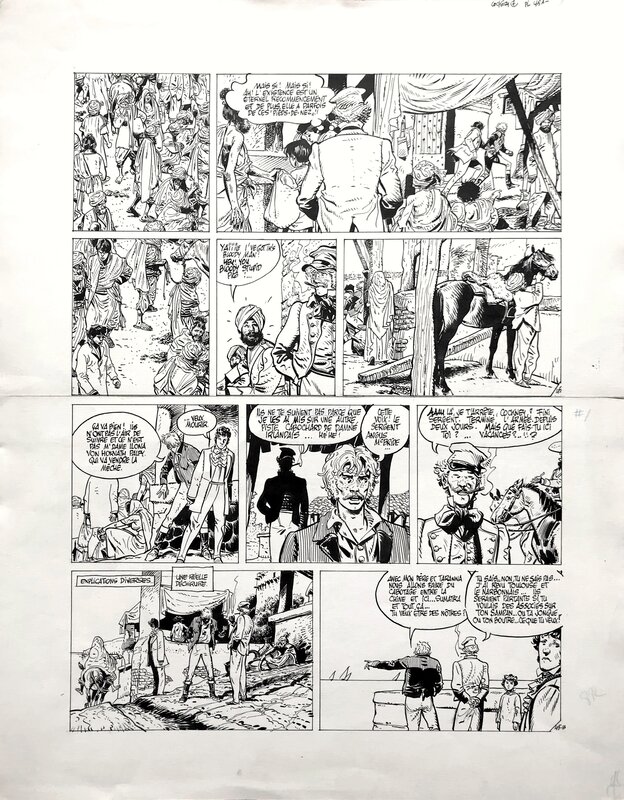 Franz, Lester Cockney T7- La Déchirure pl. 45 - Comic Strip