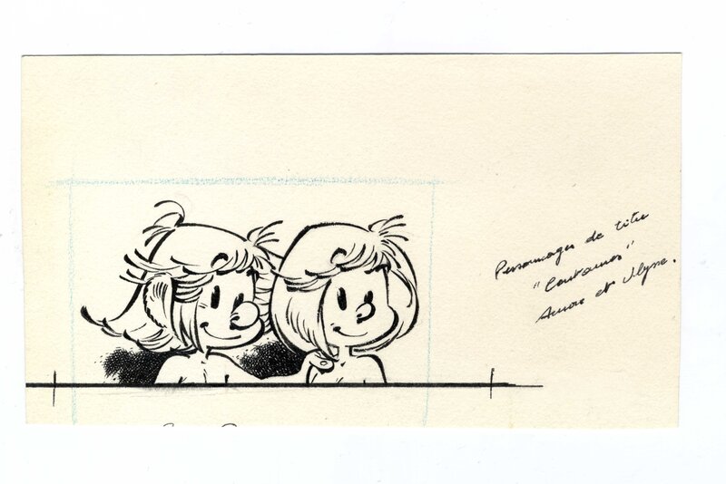 Pierre Seron, De Centauren - Les Centaures - Original Illustration