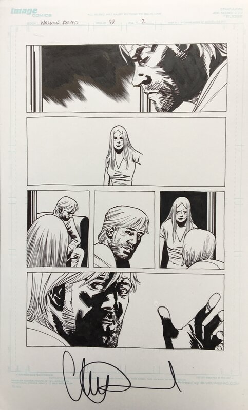 Charlie Adlard, Robert Kirkman, THE WALKING DEAD #99 page 2 - Planche originale