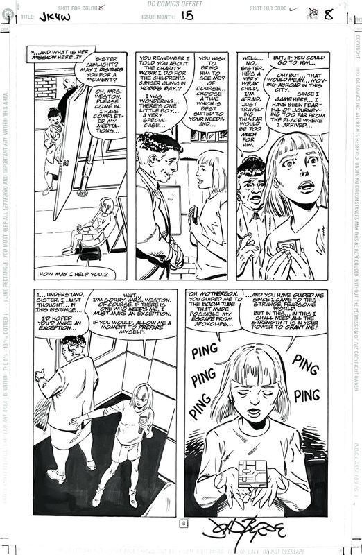 John Byrne, JACK KIRBY'S FOURTH WORLD #15 page 8 - Comic Strip