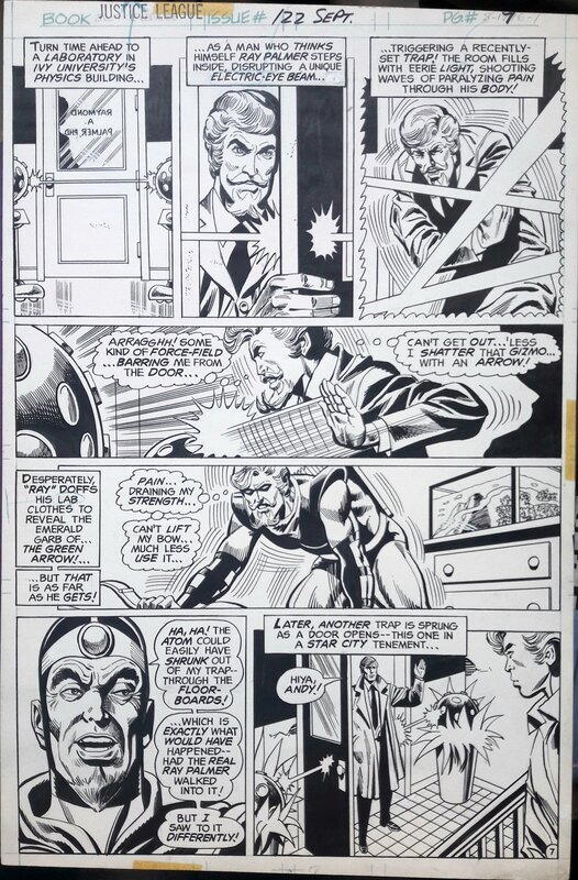 Dick Dillin, Frank McLaughlin, Justice League, planche originale - Planche originale