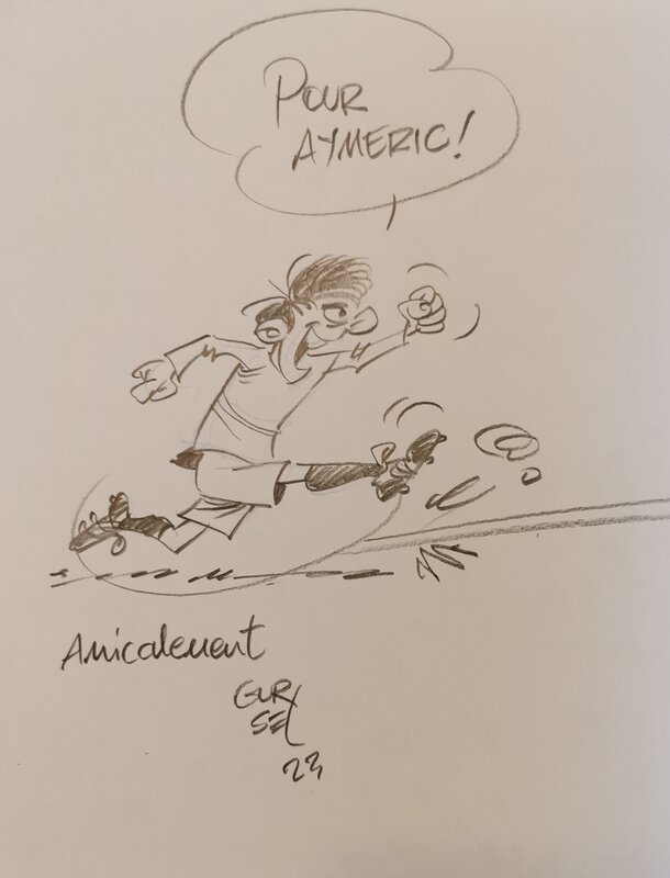 Les Foot furieux 1 par Gürçan Gürsel - Dédicace