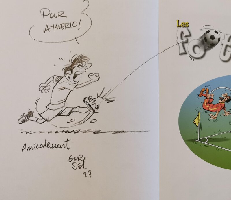 Les foot furieux 2 par Gürçan Gürsel - Dédicace