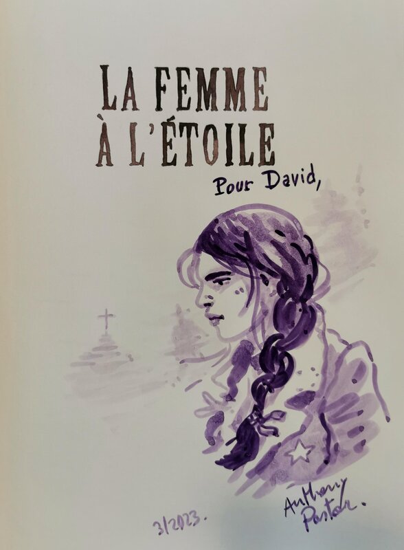 La femme à l'étoile par Anthony Pastor - Dédicace