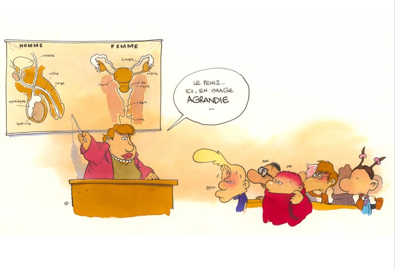 Le Pénis by Zep - Comic Strip