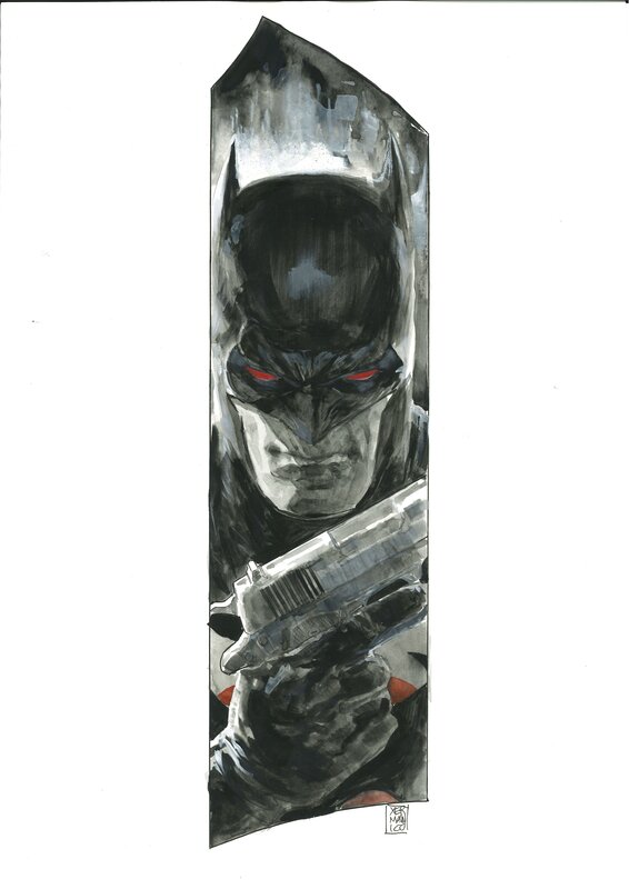 Alejandro Xermánico, Geoff Johns, BATMAN Flashpoint Beyond #1 case de planche p11 - Comic Strip
