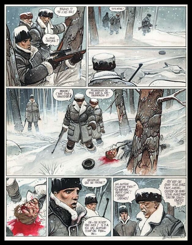 Partie de Chasse by Enki Bilal, Pierre Christin - Comic Strip