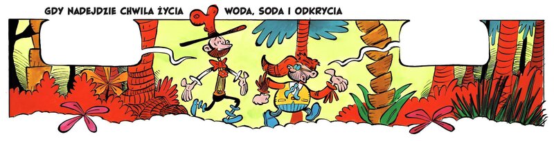 Krzysztof Leszczewski, En hommage à Tadeusz Baranowski - Comic Strip