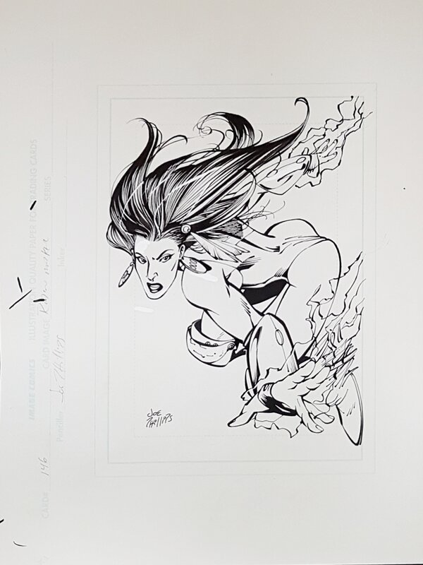 Joe Phillips, Overpower : Energy 4 (Rainmaker) - Original Illustration