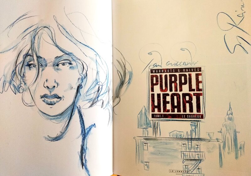 Raives, Purple Heart, tome 1 - Sketch