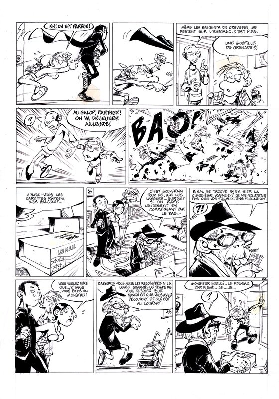 Simon Léturgie, Yann, Jean Léturgie, Spoon & White 3 page 22 - Comic Strip