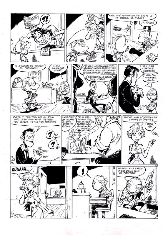 Simon Léturgie, Yann, Jean Léturgie, Spoon & White 2 page 32 - Comic Strip