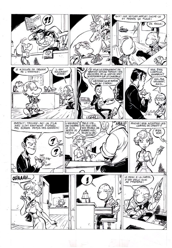 Simon Léturgie, Yann, Jean Léturgie, Spoon & White 2 page 32 - Planche originale