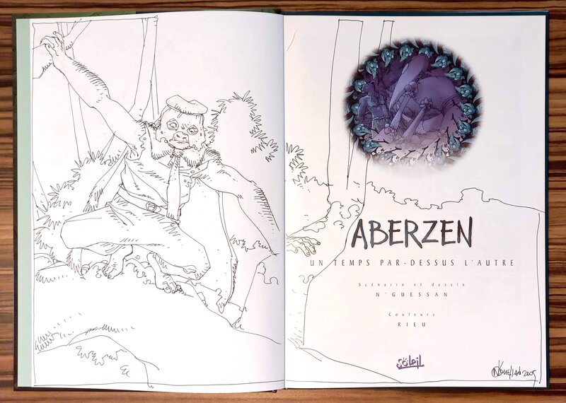 Aberzen - dedicace par Marc N'Guessan - Dédicace