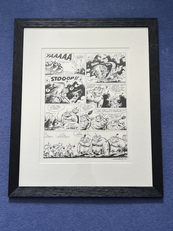 Gaudelette, guerres tribales pl4 - Comic Strip