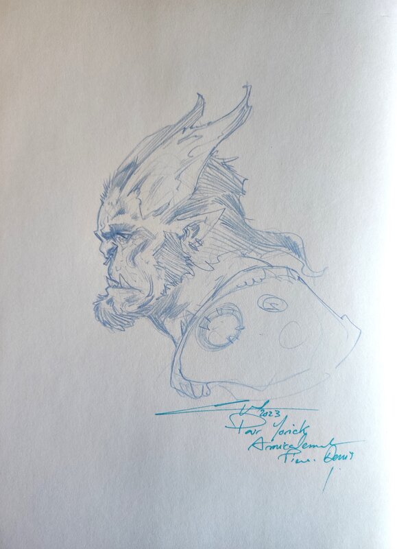 Pierre-Denis Goux, Nains T.1 Redwin de la forge - Sketch