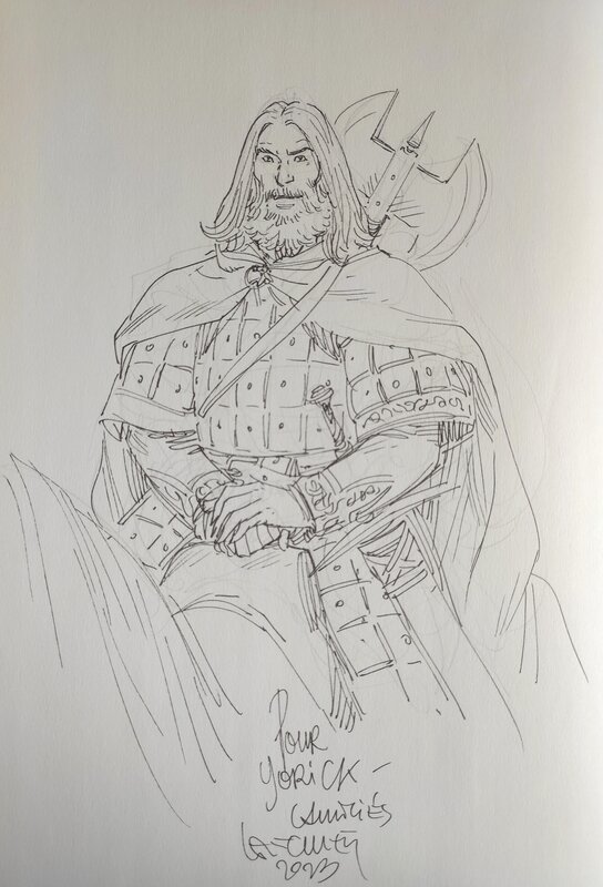 Jérôme Lereculey, Arthur T.3 Gwalchmei le héros - Sketch