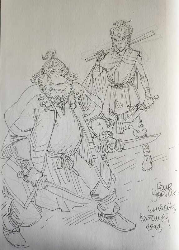 Jérôme Lereculey, Les 5 Terres T.8 Plus morte que morte - Sketch