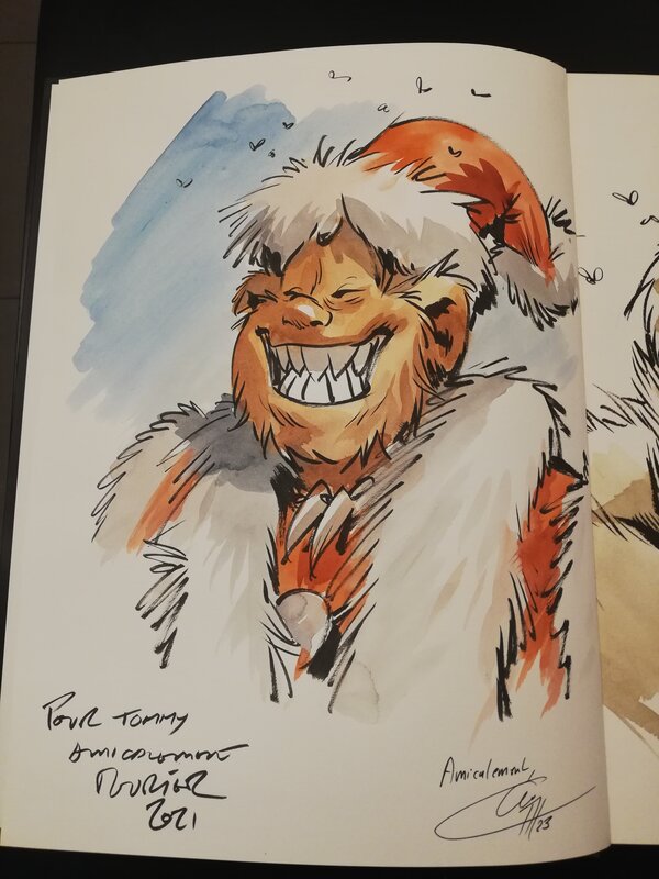 Trolls de Noël par Jean-Louis Mourier, Claude Guth - Dédicace