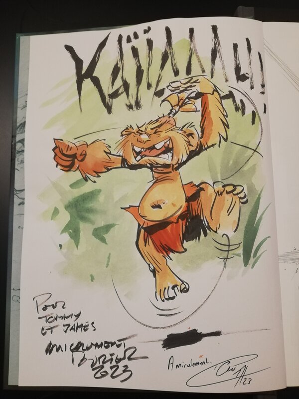 Trolls ninja by Jean-Louis Mourier, Claude Guth - Sketch