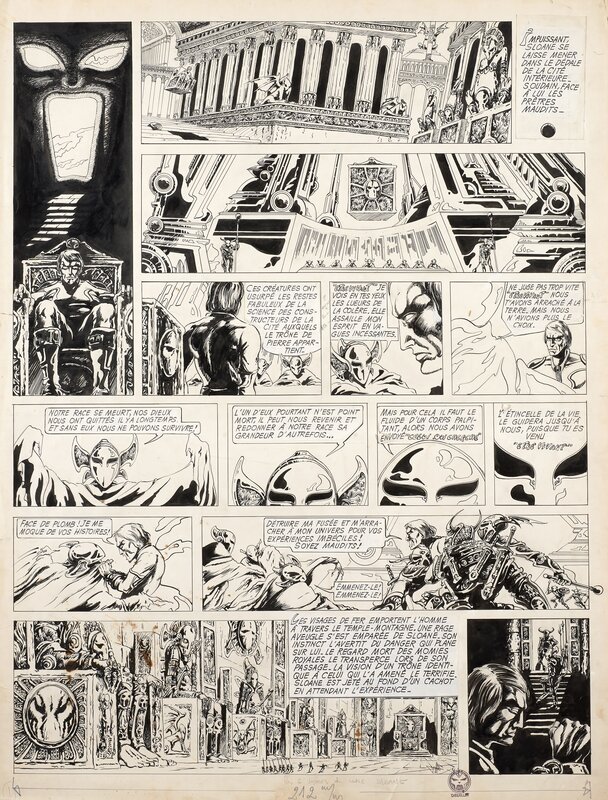 Lone Sloane Druillet - Comic Strip