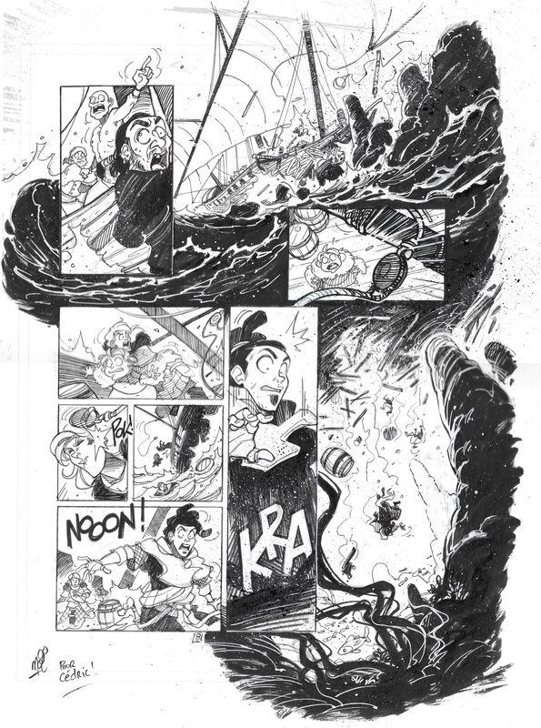 Noë Monin, Les lames d'Âpretagne (Tome 3) - La Sève du monde - Comic Strip