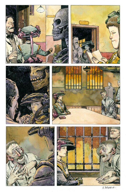 Lovecraft by Enrique Breccia - Comic Strip