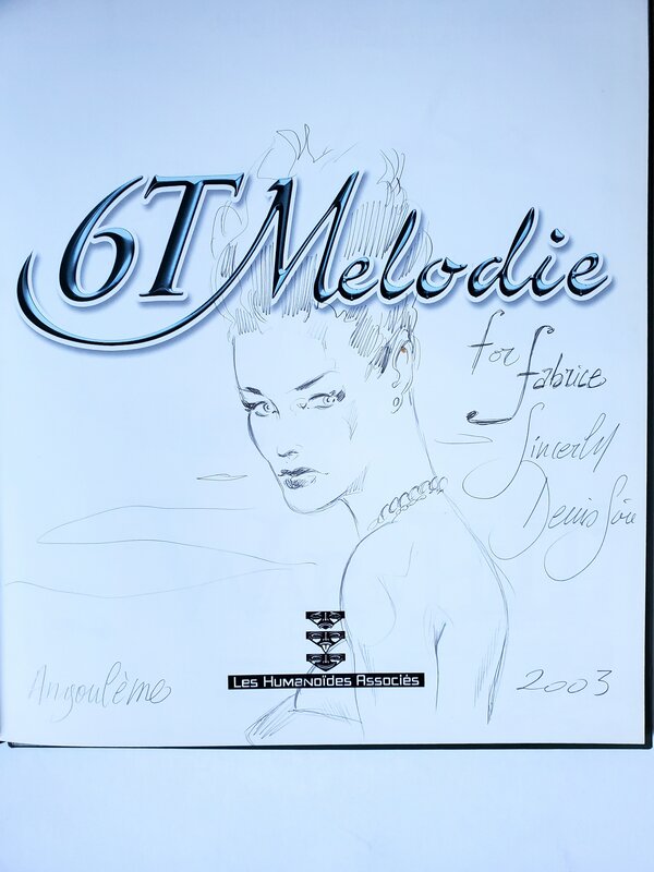 6T MELODIE by Denis Sire - Sketch