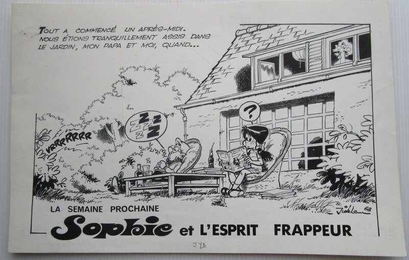 Annonce Sophie by Jidéhem - Comic Strip