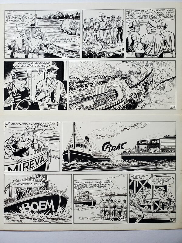Gérald Forton, UNE AVENTURE DE TIGER JOE   CEUX DE LA MIREVA - Comic Strip