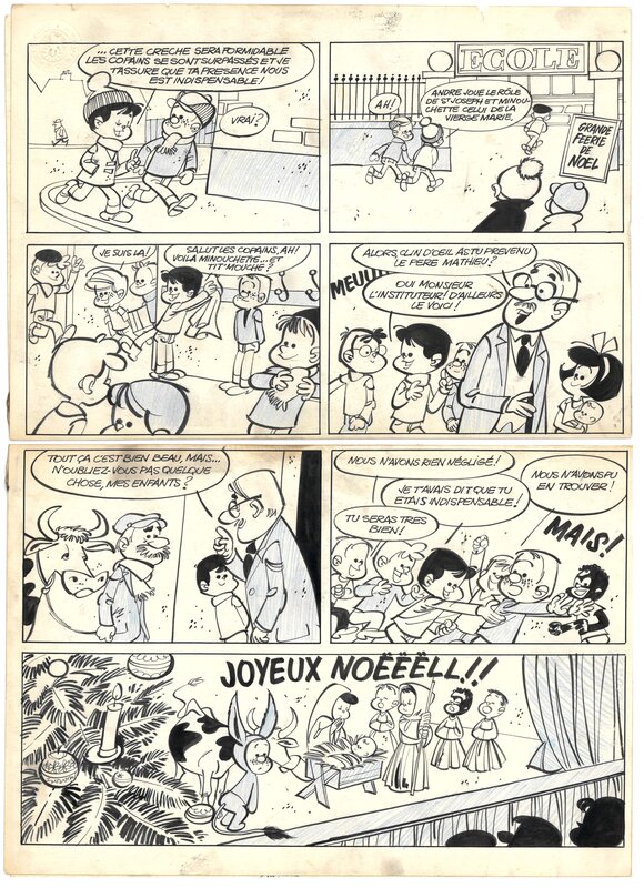Histoire de Noël by Jamic - Comic Strip